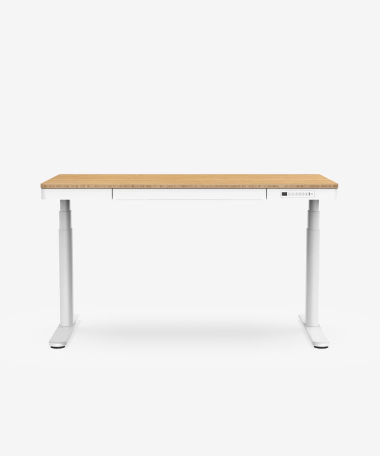 Bambus Hhenverstellbarer Schreibtisch Q8 | FlexiSpot