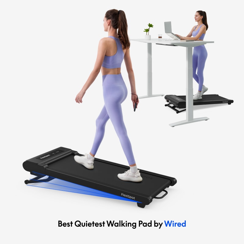 FlexiSpot WPM03 Treadmill 9-Level Incline, 275 lbs Capacity