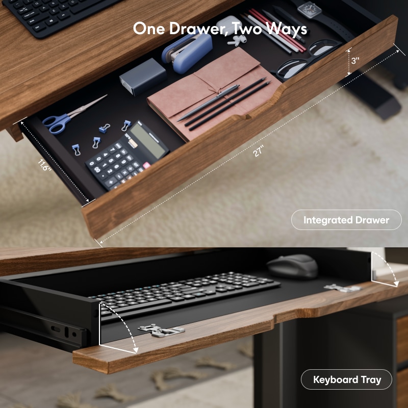 FlexiSpot Keyboard Tray and Desk Riser | Standing Desk Accessory