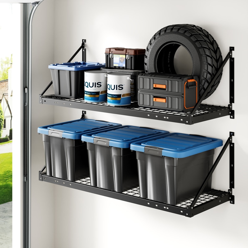 2x4ft Heavy Duty Garage Storage Rack, 440 lbs Load Capacity