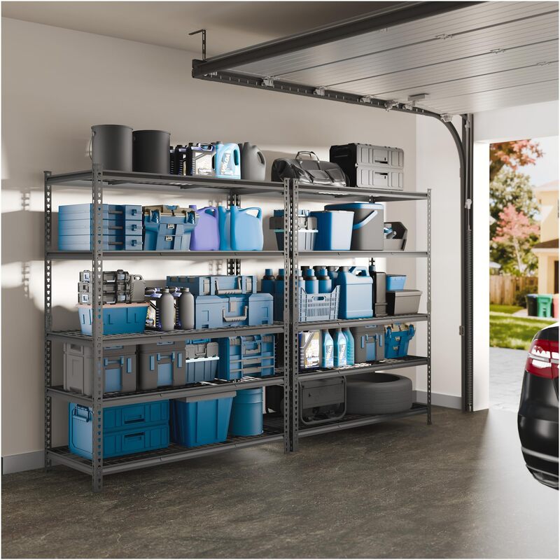 FLEXIMOUNTS 2¡ä ¡Á 6¡ä 5-Tier Garage Storage Shelves