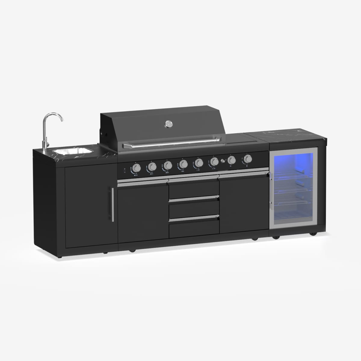 OK5 Modular Outdoor Kitchen | FlexiSpot US