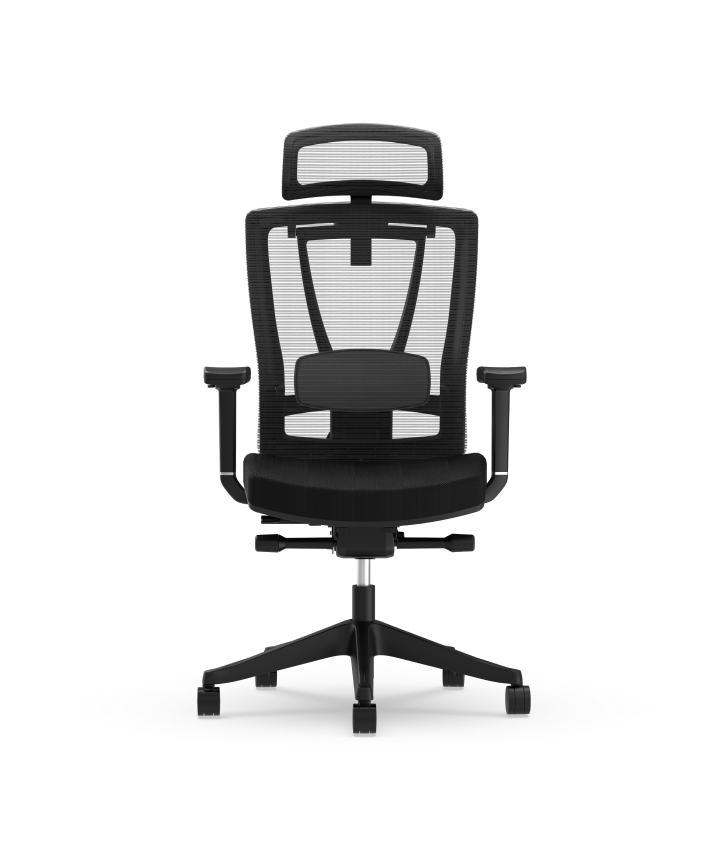Sedia per Ufficio Ergonomica C7 con Supporto Lombare Adattabile