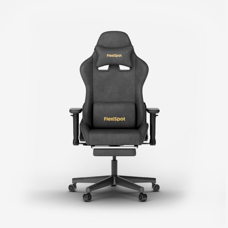 Ergonomic Racing-Style Gaming Chair with Lumbar Support