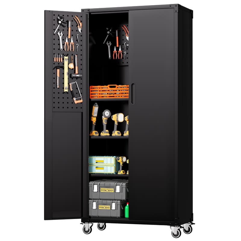 SC3B-WP Classic Heavy-Duty Tool Storage Cabinet for Garage