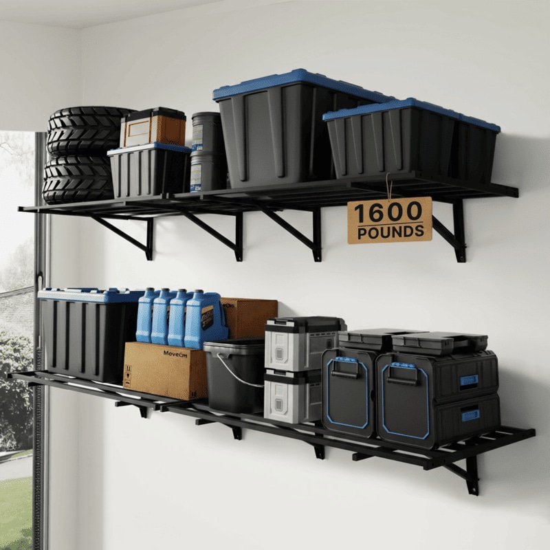 Heavy Duty Garage Storage Shelving | FLEXIMOUNTS