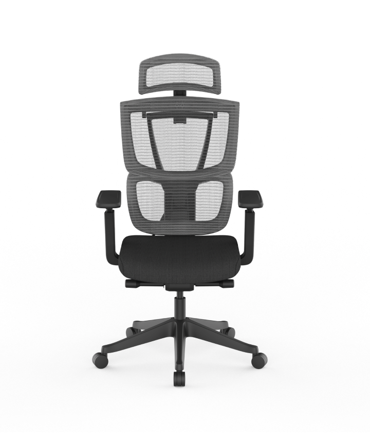 Sedia per Ufficio Ergonomica C7 con Supporto Lombare Adattabile