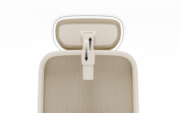 ergonomic chair C5 with optional headrest