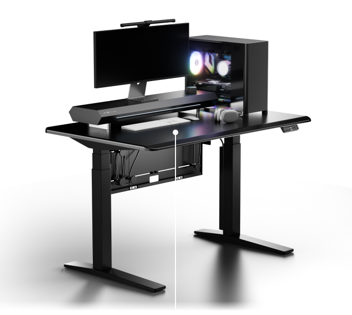 E7 Flow Standing Desk Set with Cable Management | FlexiSpot