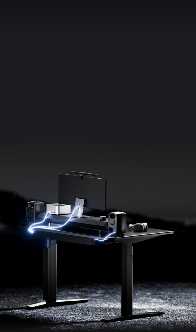 E7 Flow Standing Desk Set with Cable Management | FlexiSpot