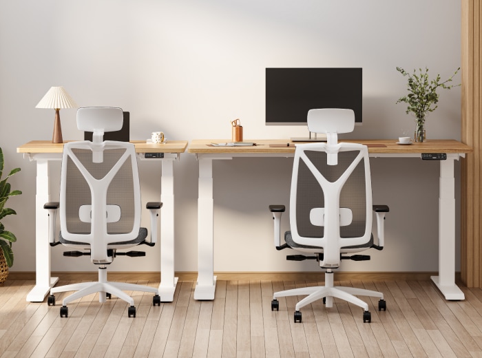 FlexiSpot Small Standing Desk | E7 Mini Sit Stand Desk for Closet