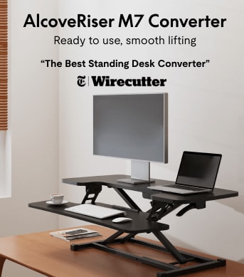 ‪‪❤︎‬ Standing Desk Converter AlcoveRiser M7 | FlexiSpot