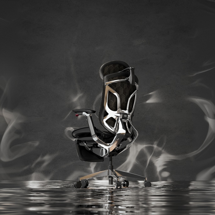Ergonomic chair Apollo in black