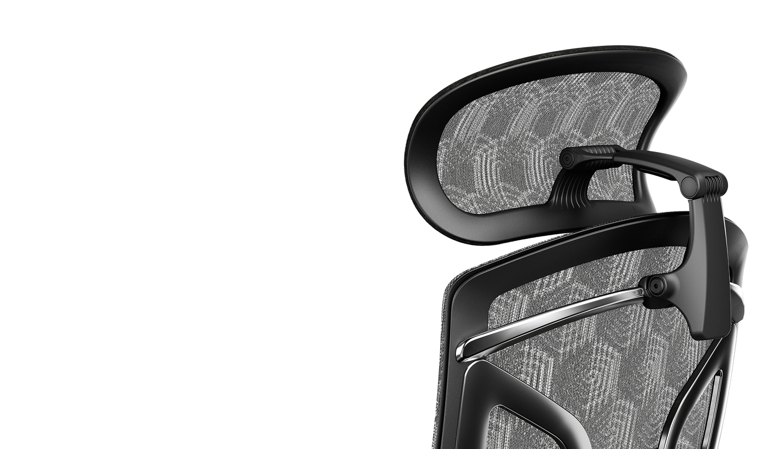 Ergonomic chair Apollo with extra-wide headrest