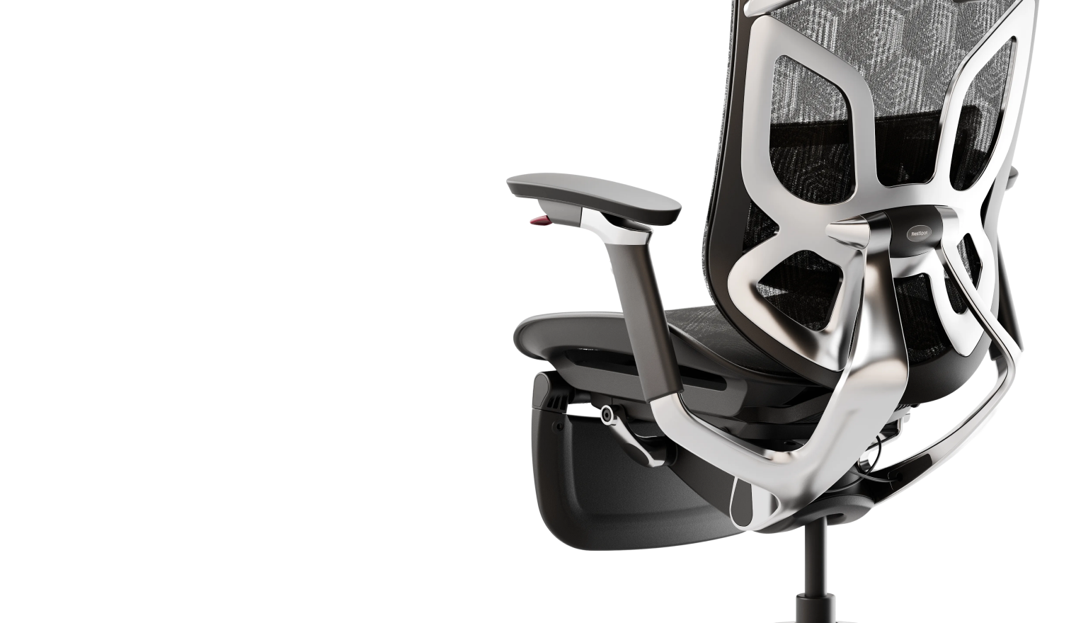 Ergonomic chair Apollo with stylish backrest