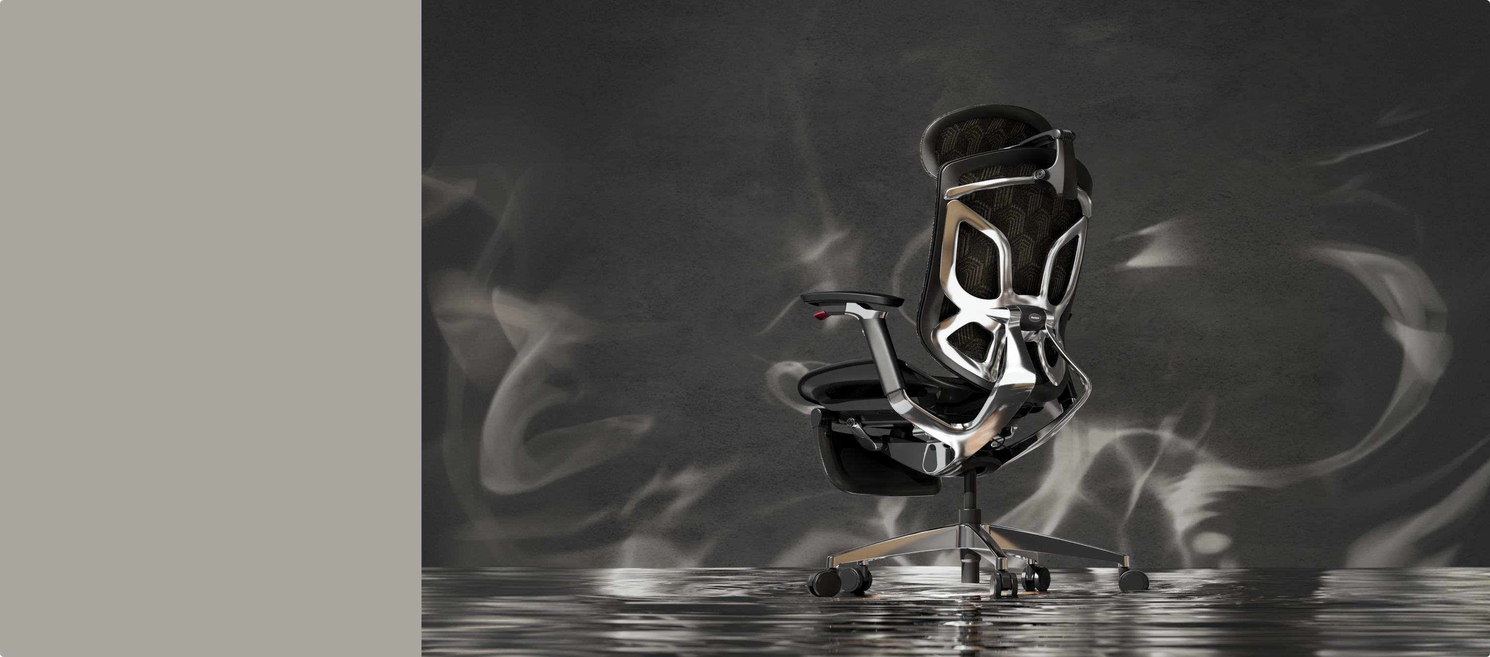 Ergonomic chair Apollo in black