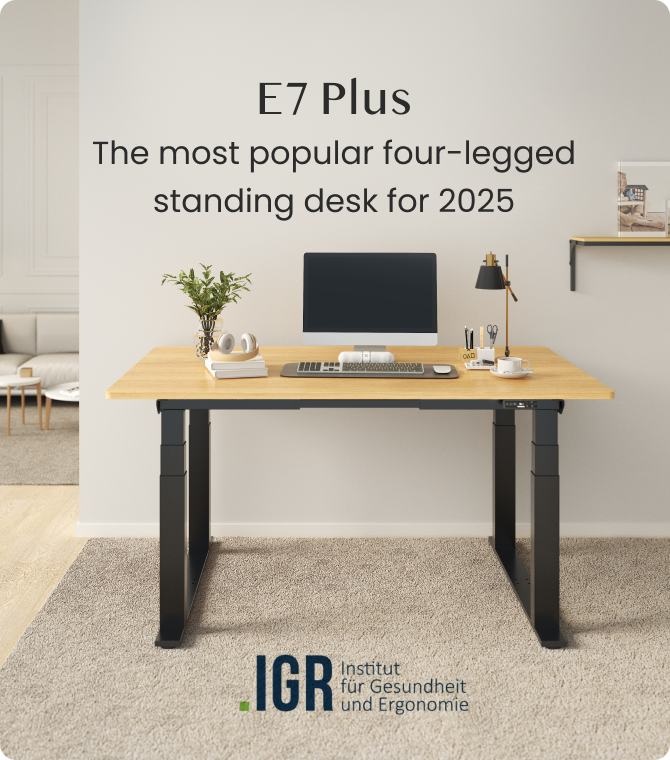 4-Leg Standing Desk E7Q Lite| FlexiSpot