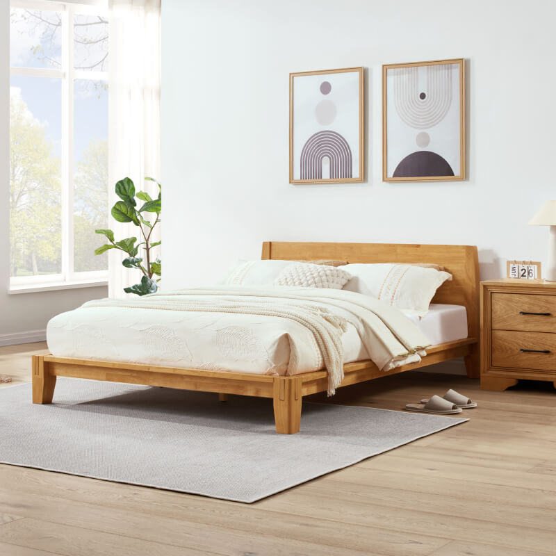 木製ベッドフレーム・Kana Bed | FlexiSpot 公式ストア