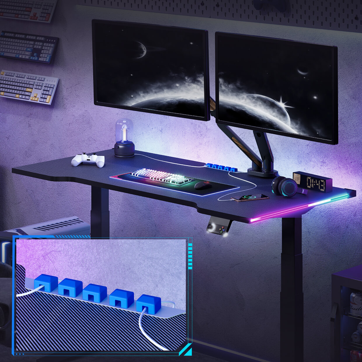 カーボン調天板・GCR1407 | FlexiSpot 公式ストア