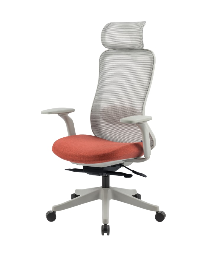 Ergonomischer Stuhl mit abnehmbarer Kopfstütze Bendex