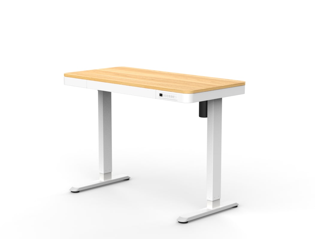 Höhenverstellbarer Schreibtisch mit Schublade Q3