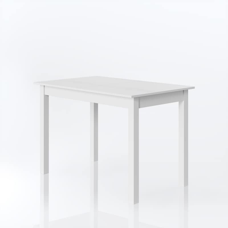 Weißer ausziehbarer Esstisch DT1