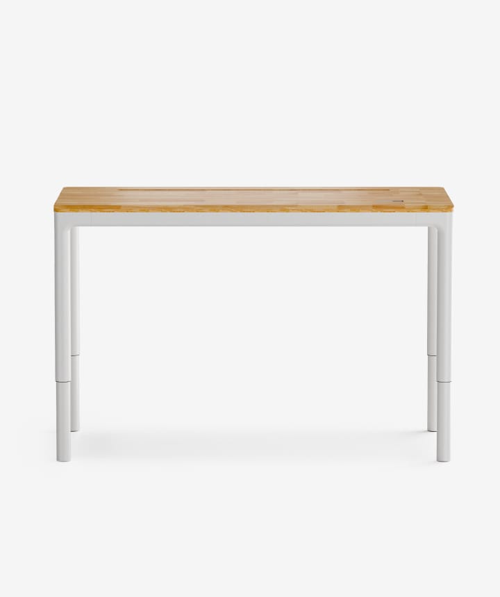 Integrated Solid Wood Standing Desk
