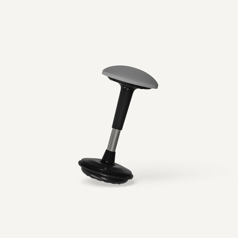 Tabouret LogiLink, réglable en hauteur, noir