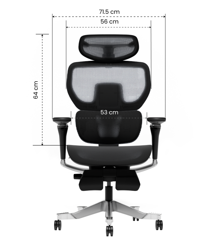 Premium Ergonomiczny Fotel C7 Morpher do Domu i Biura