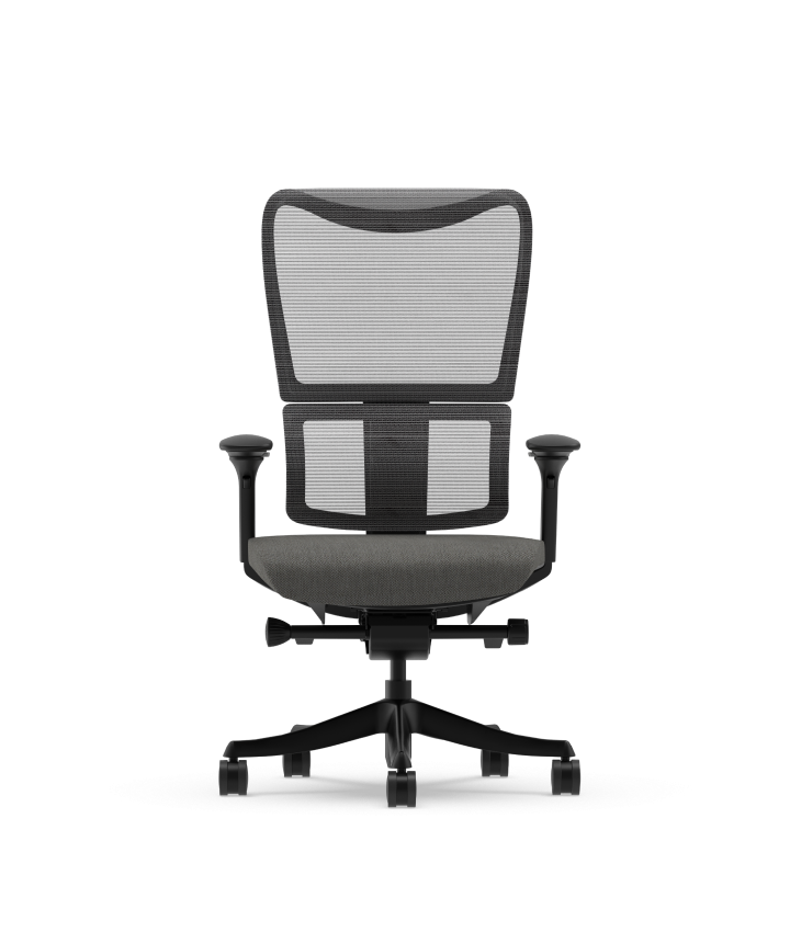 Ergonomische Stoel met Overmaatse Gebogen Rugleuning