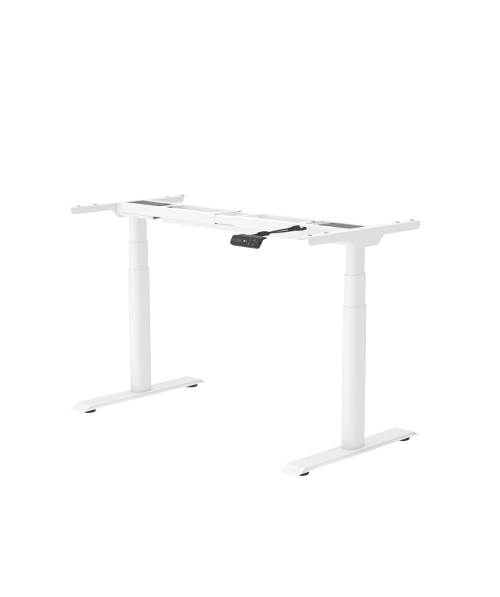Standing Desk voor WFO/WFH met Ovale Poten
