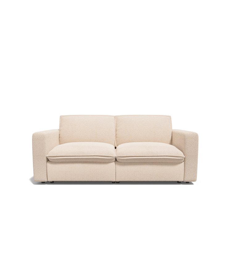 Sofa Rozkładana 2-osobowa Modułowa z Funkcją Elektryczną