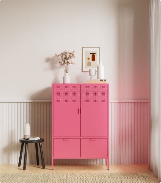 Tulip Schrank mit Schubladen