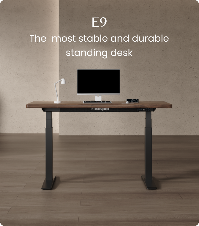 Standing Desk With Brushless Motors E9 | FlexiSpot Standing Desk With Brushless Motors E9 | FlexiSpot