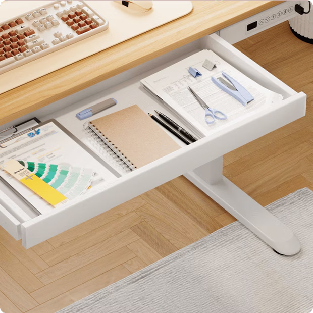 Comhar All-in-One Standing Desk Wooden Top | Flexispot