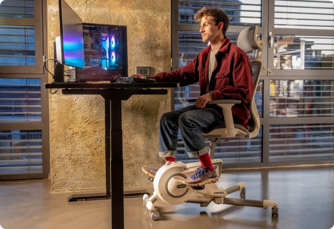 Bicicleta indoor silla V6 FlexiSpot